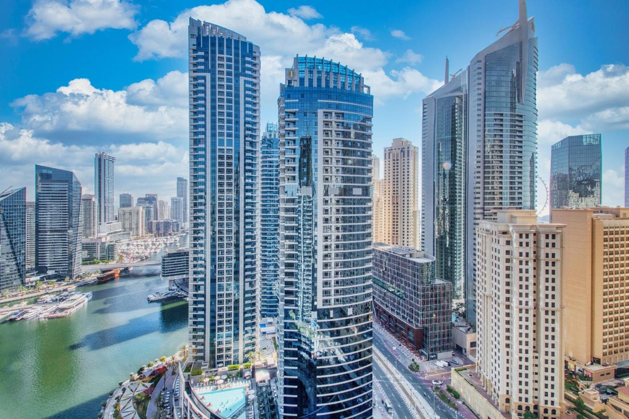 Appartamento Iconic 2Br With Marina Views Dubai Esterno foto